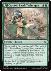 Cracked Earth Technique 135 Avatar: The Last Airbender: Eternal-Legal MTG