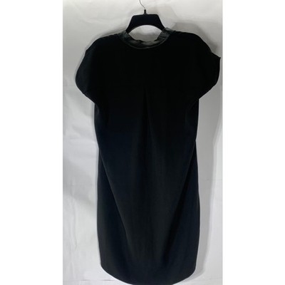 chinese dress ladies Calvin Klein Womens Solid Faux Leather Sheath Dress Black 6 at Amazon  Women's Clothing store
