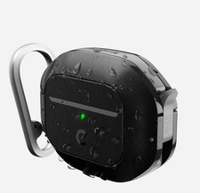 KeyBudz Element Series Black Waterproof Case for Apple AirPods 3