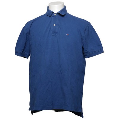 Tommy Hilfiger, Poloshirt, Größe: L, Classic Fit, Blau, Baumwolle #xuz