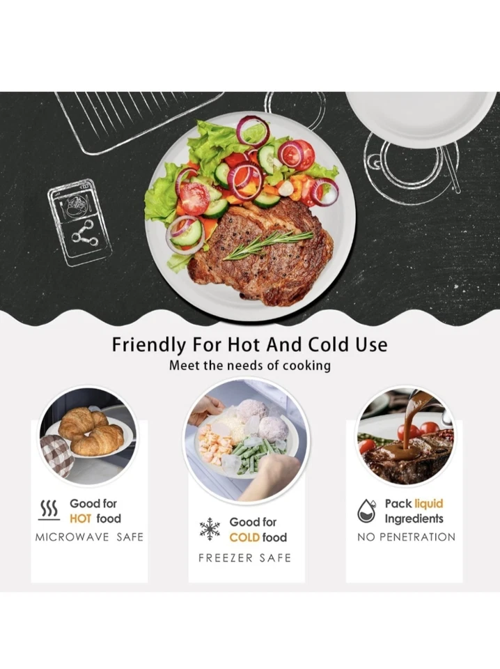 Eco-Friendly Paper Plates Napkins Cups and Re-Usable Cutlery Set, Dinning Set - Image 4 of 4