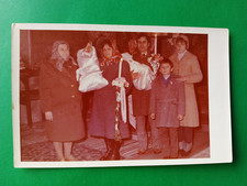 Photo Vintage  Romania Romanian Twins Twin Girls maramă or batic Women 1415