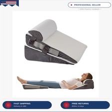 3Pcs Wedge Pillow Set for After Surgery,Acid Reflux Relief, Adjustable Bed Wedge