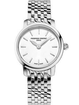 Frederique Constant FC-200S6B Damenuhr Classics slimline ladies mini silver 2...