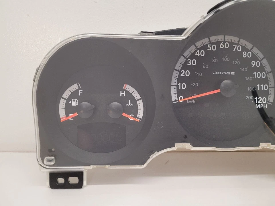 Dodge Nitro 2009 09 velocímetro Cluster MPH 05172594AB Foto 3 de 4