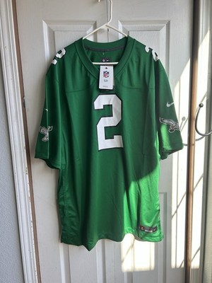 NWT Nike Philadelphia Eagles Kelly Green Throwback Football Jersey Slay #2 3XL