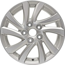 New 16 X 6 Silver Alloy Wheel Rim 2012 2013 For Mazda 3 9965e16560