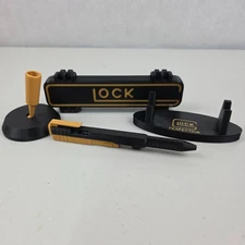 Glock Pen Slide-Action Style 3D Printed w/ Matching Case or Stand TRUSTED SELLER