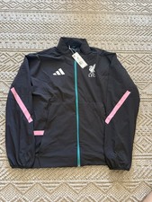 adidas Liverpool FC Z.N.E. Anthem Jacket Black/ Sark Grey M Size Jz0138