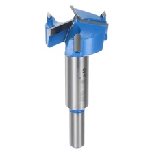 Forstner Drill Bit 40mm (1-9/16") Carbide Upgraded 3-Cutter Wood Drilling Tool