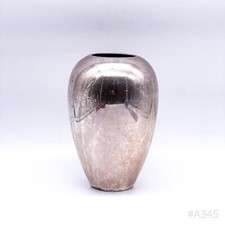 Arte Deco WMF Ikora Vaso Fiori Argentato Prodotto IN Germania 30er Anni 21cm