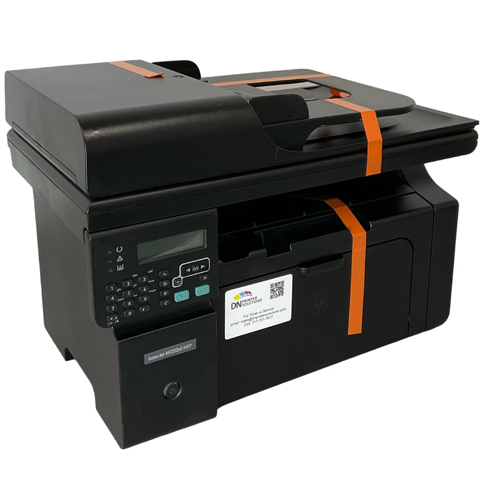 HP LaserJet Pro M1212nf MFP All-in-One Laser Printer CE841A TONER INCLUDED - Image 4 of 4