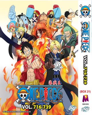 One Piece Anime Collection Box 21 Episode 716 739 Dvd Box Box 21 Ebay