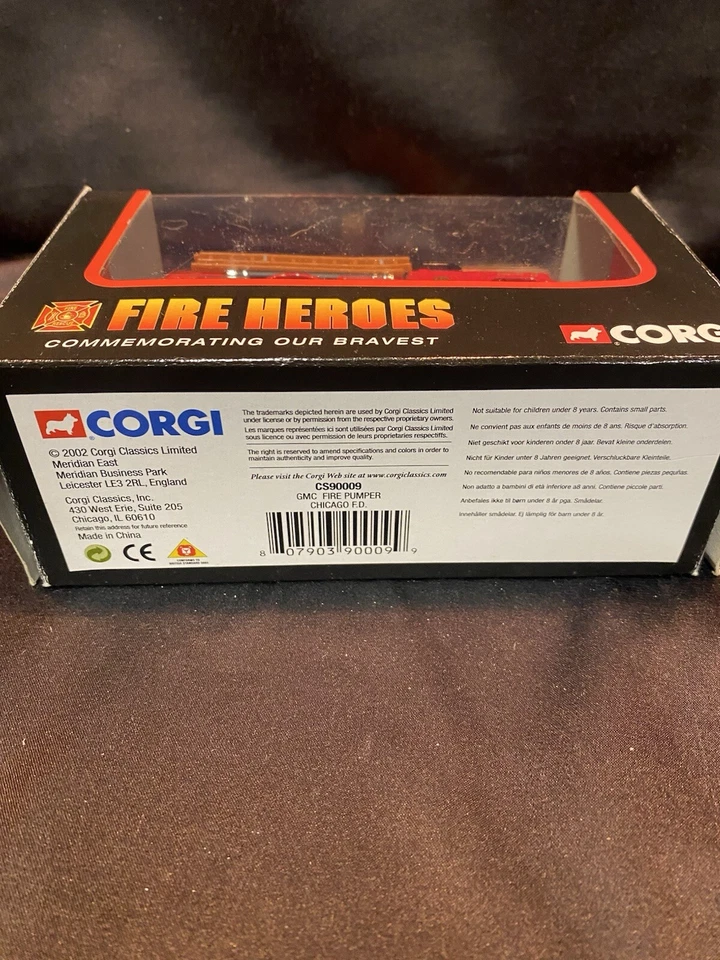 2002 Corgi Fire Heroes GMC Fire Pumper, Chicago F.D. - Image 3 of 4