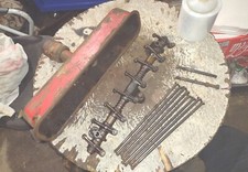 Farmall B Bn C A Tractor Ih Engine Rocker Arm Assembly Push Rods & Valve Cover
