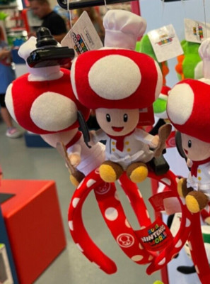 Universal Studio Hollywood Super Nintendo World Chef Toad Headband