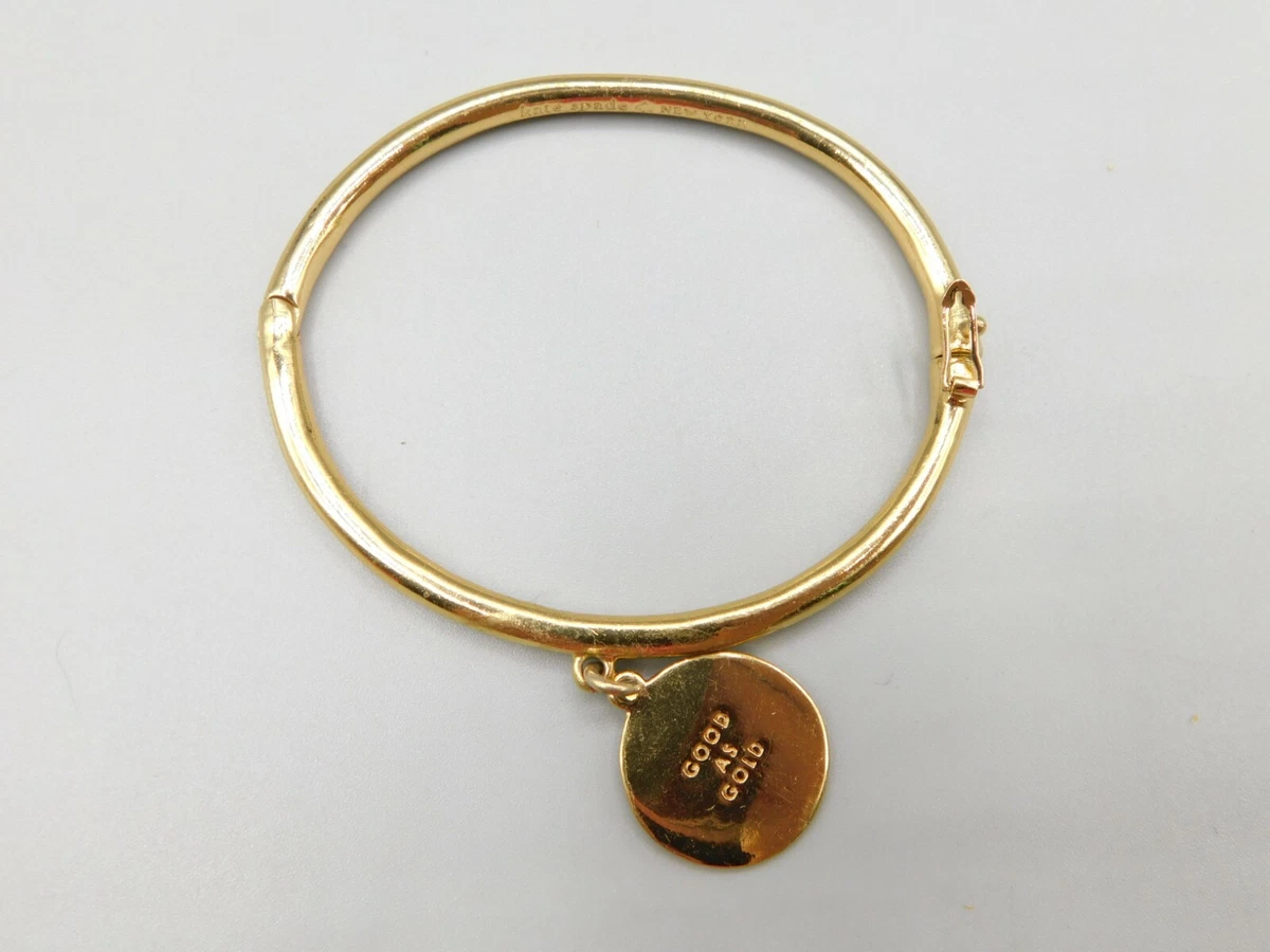 Kate spade as good as gold bangle sale