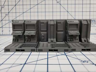 Wall Tiles - SciFi - Fat Dragon Games - DragonLock - DND - Pathfinder - RPG - Te