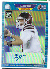 K.J. COSTELLO 2021 LEAF PRO SET METAL ROOKIE AUTO /75