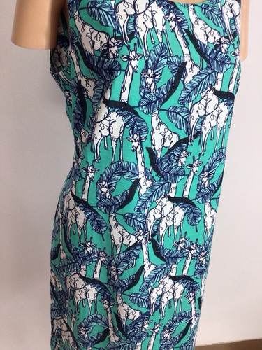 Talbots Giraffe Dress Womens 12 New - Picture 3 of 9