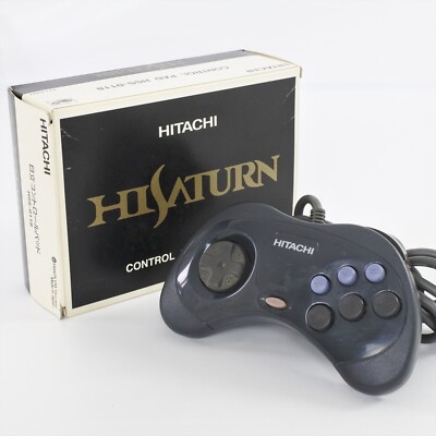 SEGA HITACHI HI Saturn Controller HSS-0118 Boxed Working Tested Control pad 1542