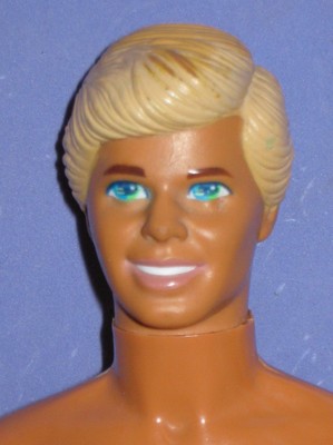 BLONDE KEN DOLL-MALIBU BODY-SUN TAN-NUDE FOR OOAK | eBay