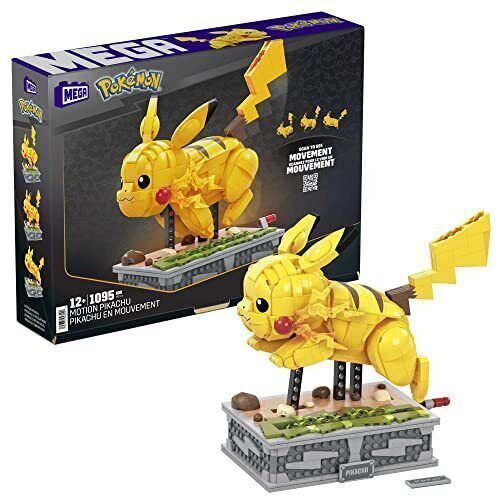 MEGA Pokémon Motion Pikachu Building Set - Zinc Mecha