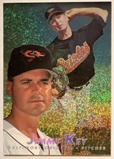 Jimmy Key 1997 Flair Showcase Row 0 #122 Baltimore Orioles ESE QTY