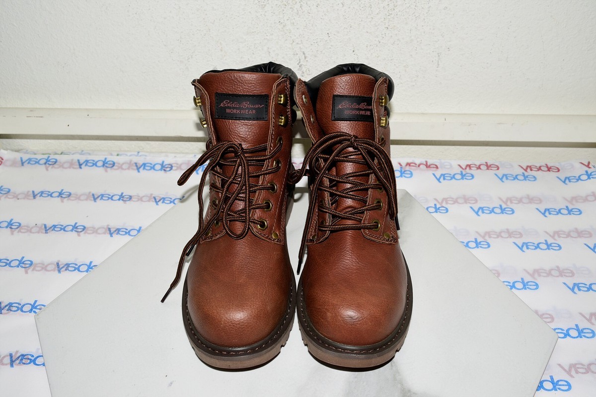 Eddie Bauer Medford Steel Toe Work Boots Men US 9.5M | eBay