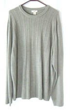 Dockers Mens Gray XXL Pullover Sweater Long Sleeves 2XL