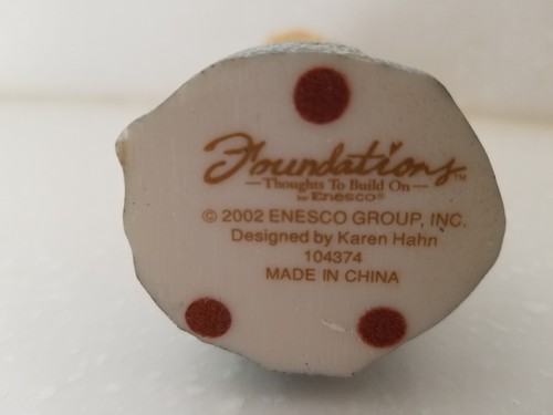 Enesco Foundations Karen Hahn 6" Wise Men "Thoughts to Build On" Figurine 2002 - Picture 7 of 7