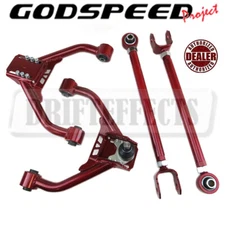 Godspeed Adjustable Front+Rear Camber Kit Alignment For Infiniti Q60 2014-22 RWD