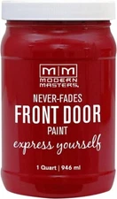 Modern Masters 1 qt 275264 Sophisticated Front Door Paint Water-Based Exterior E