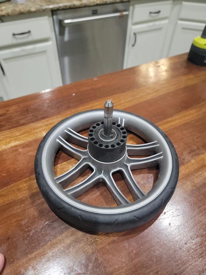 Cochecito individual Britax B Agile 9,25" 1 RUEDA TRASERA pieza de repuesto liberación rápida Foto 4 de 4