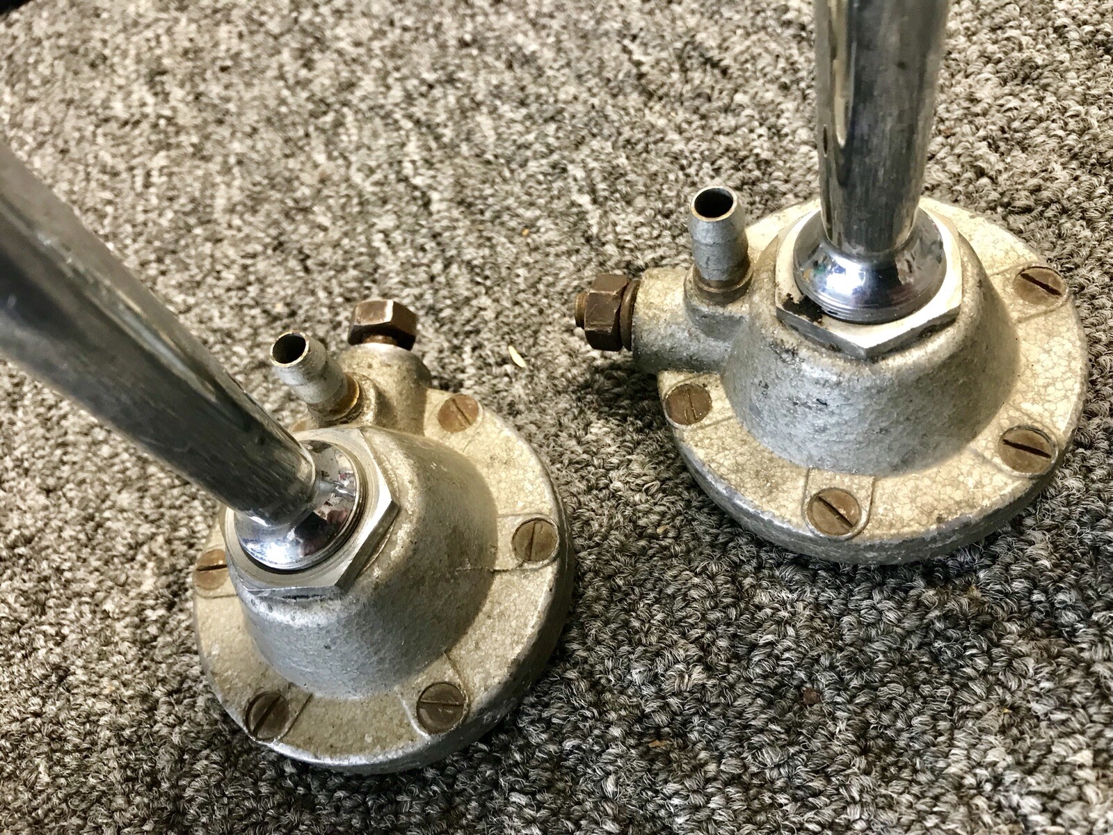 RARE FIAMM AIR HORNS & ROAD MASTER COMPRESSOR MC/2 I FERRARI 246 275 LAMBORGHINI