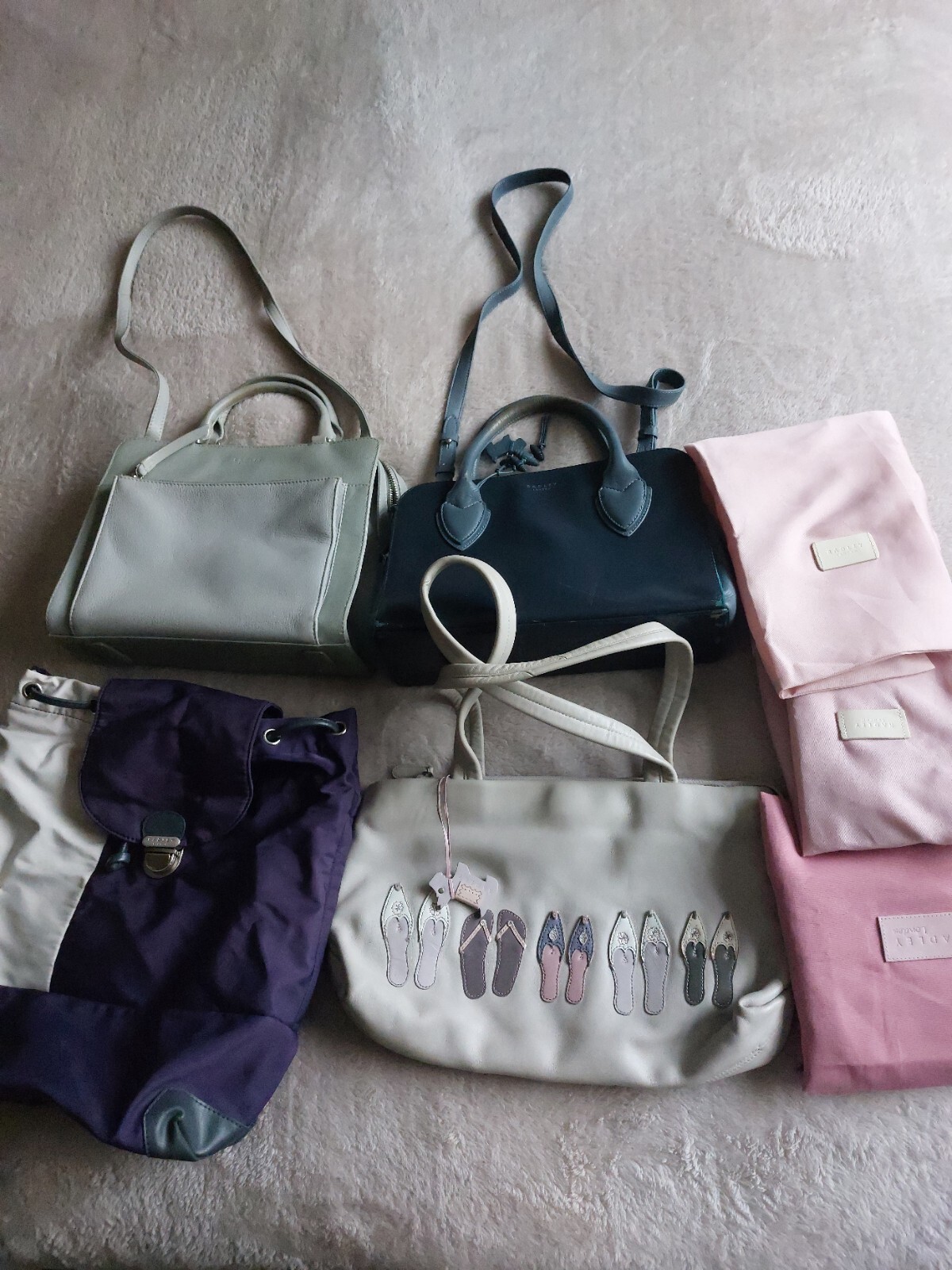 A Mixed Bundle Of Radleys Designer Bags eBay