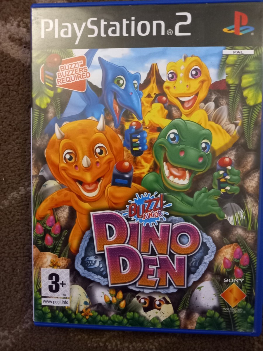 BUZZ JUNIOR DINO DEN PLAYSTATION PS