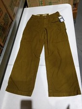 NWT Women's Universal Thread Highest Rise Stretch Green Cargo Pants Sz 4, U54