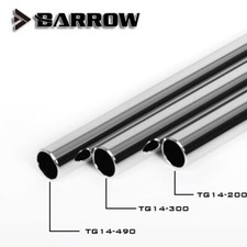 Barrow Chrome Plated Rigid Tube OD14mm 200 /300/490mm Length Water Cooling Tube