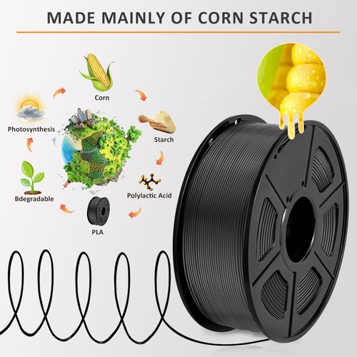 【KAUFEN SIE 5 BEZAHLEN FÜR 3】 SUNLU PLA Matt META PLA+ PETG Dual/Trip SEIDE ABS Filament 1KG - Bild 3 von 97