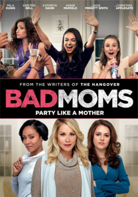 Bad Moms [DVD] Kunis, Mila, Bell, Kristen, Hahn, Kathryn, Hernandez, Jay, Pinke