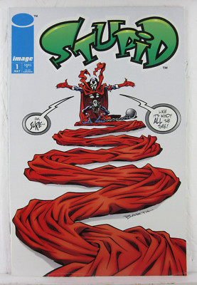 STUPID #1 * Image Comics * 1993 Comic Book - Spawn