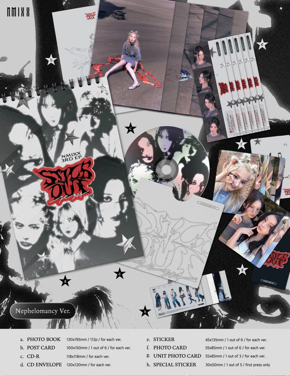 NMIXX - Fe3O4 : STICK OUT Album+Extra Photocards Set | eBay