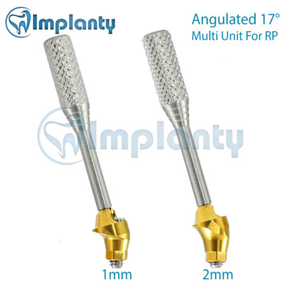 Angled Multi Unit 17° Titanium RP Conical Dental Similar Nobel Active