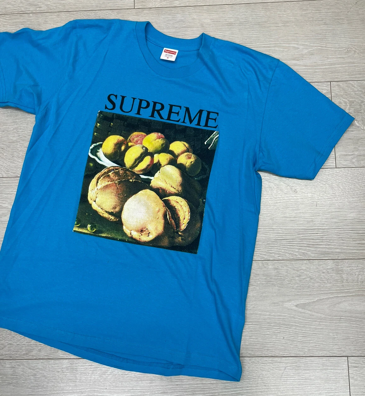 T shirt SUPREME Nature morte   Taille Medium / M   Hauts été bleu vif FW18 2018