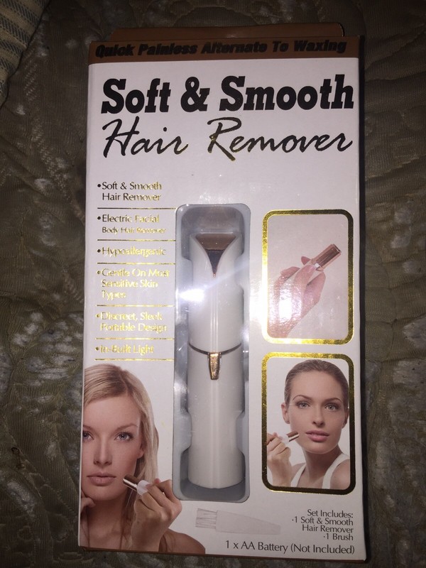 NEW - Soft And Smooth Hair Remover - Gentle Hypoallergenic TWIST & USE