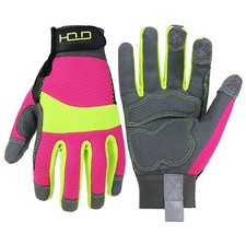 HANDLANDY Women Safety Work Gloves Utility Touch Screen Working Grip Glove