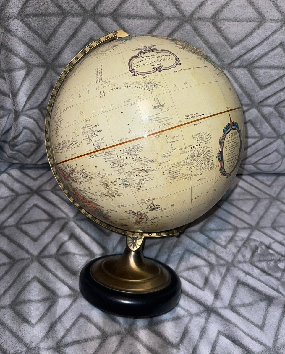 Vintage Replogle Globe World Classic Series 12 inch Diameter | eBay