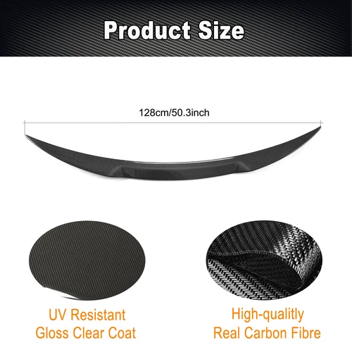 Carbon Spoiler Für Alfa Romeo Giulia 2015 Heckspoiler Abrisskante Lippe Flügel - Bild 2 von 13