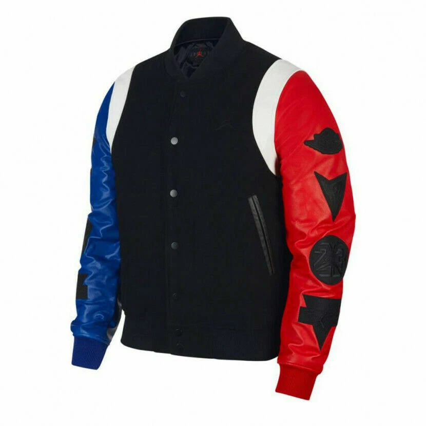 Louis Vuitton Men's Varsity Leather Jacket